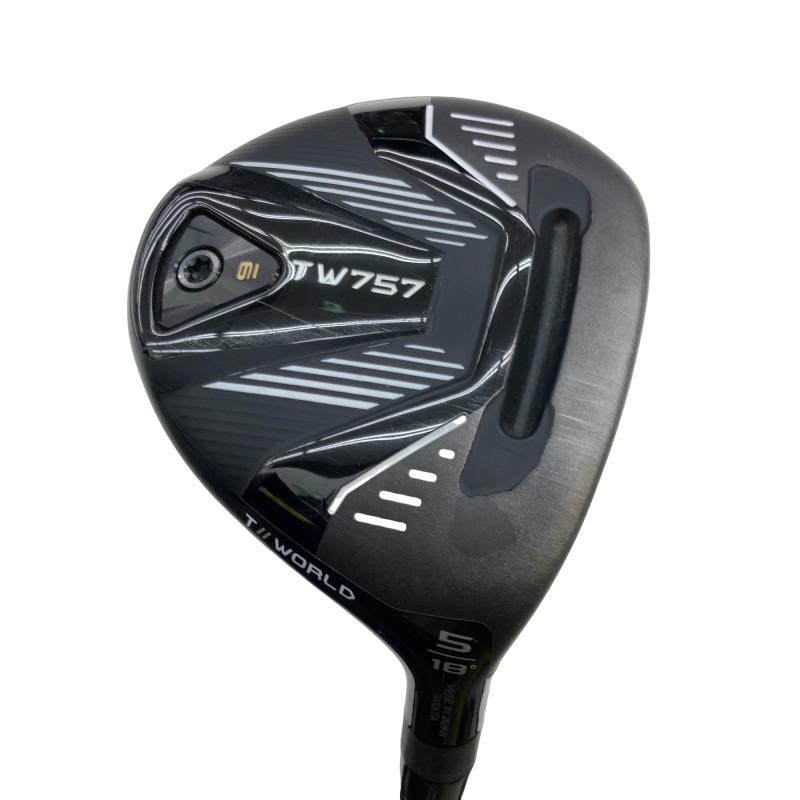 【中古】 本間ゴルフ TOUR WORLD TW757 5W フェアウェイウッド FW VIZARD MA 6 (フレックスS) メンズ 男性用 右利き 右用 Cランク ゴルフクラブ