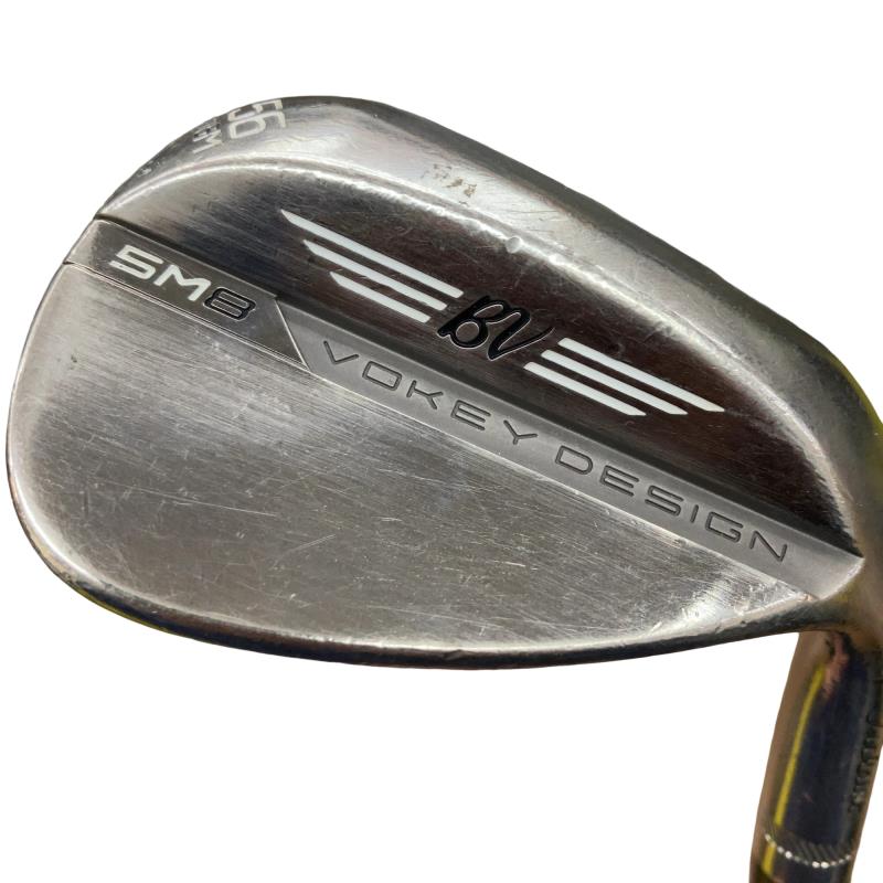 【中古】 タイトリスト VOKEY SPIN MILLED SM8 ツアークロム 56°/08°M ウェッジ WG NS PRO 950GH neo (フレックスS) メンズ 男性用 右利き 右用 Dランク ゴルフクラブ