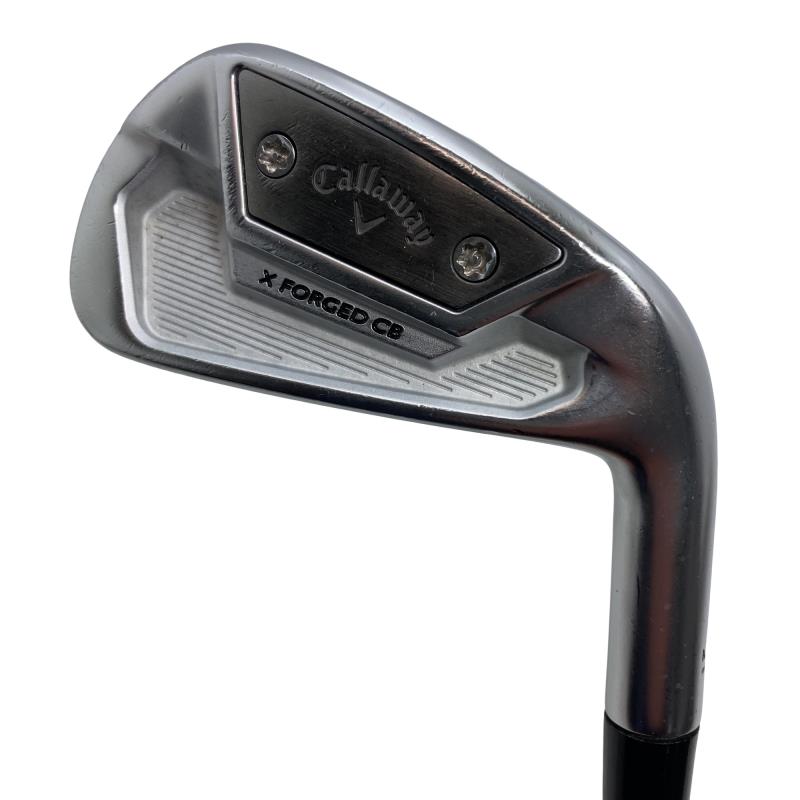 【中古】 キャロウェイ X FORGED CB(2021) #4 単品アイアン LI Dynamic Gold (フレックスS) メンズ 男性用 右利き 右用 Cランク ゴルフクラブ