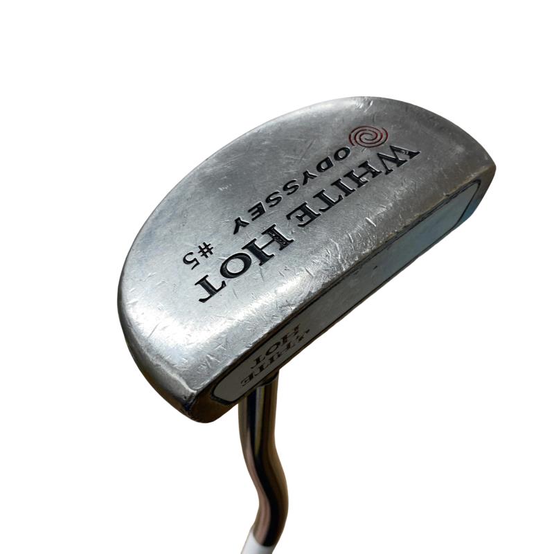 【中古】 オデッセイ WHITE HOT #5 33インチ パター PT スチール (フレックスその他) メンズ 男性用 右利き 右用 Cランク ゴルフクラブ