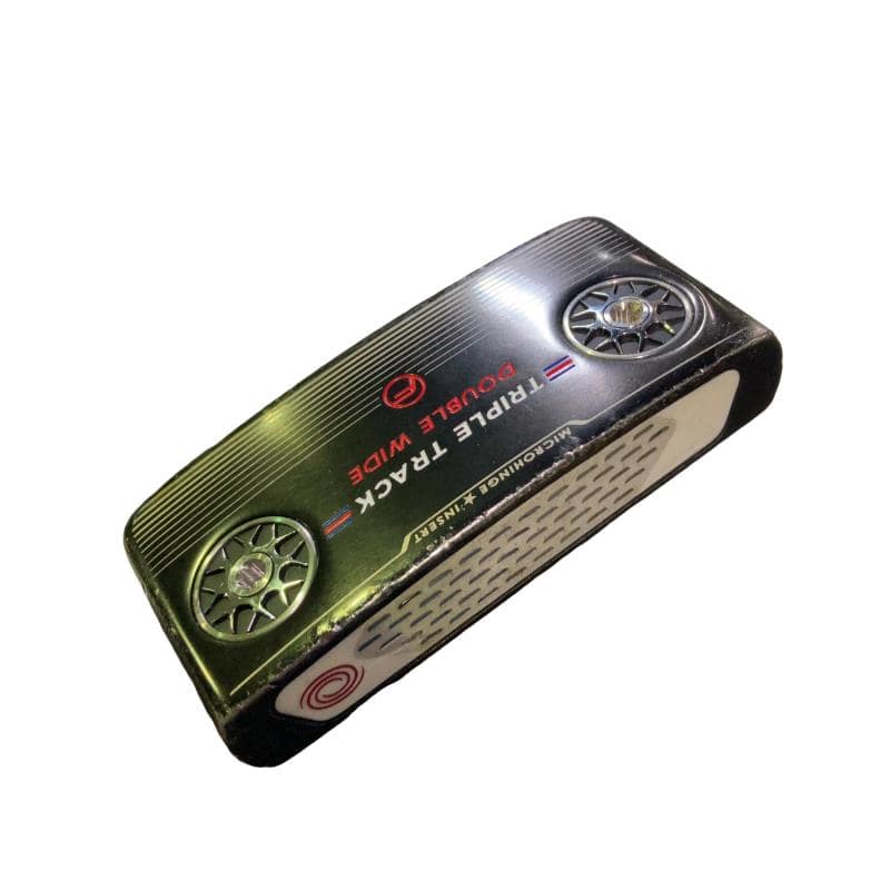 【中古】 オデッセイ TRIPLE TRACK DOUBLE WIDE 33インチ パター PT STROKE LAB BLACK (フレックスその他) メンズ 男性用 右利き 右用 Dランク ゴルフクラブ
