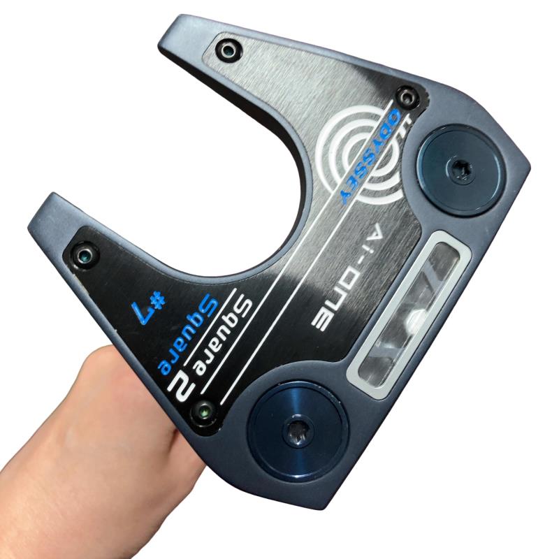 【中古】 オデッセイ Ai-ONE SQUARE 2 SQUARE #7(カスタム) パター PT 純正特注シャフト (フレックスその他) メンズ 男性用 右利き 右用 Bランク ゴルフクラブ|ゴルフパートナー 中古クラブ店