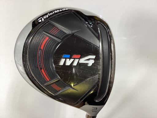 【中古】 テーラーメイド M4 3W フェアウェイウッド FW FUBUKI TM5(フェアウェイ) (フレックスSR) メンズ 男性用 右利き 右用 Cランク ゴルフクラブ
