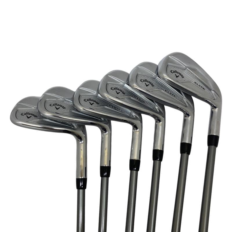 【中古】 キャロウェイ ELYTE 7S アイアンセット IR 純正特注シャフト (フレックスS) メンズ 男性用 右利き 右用 Cランク ゴルフクラブ|ゴルフパートナー 中古クラブ店