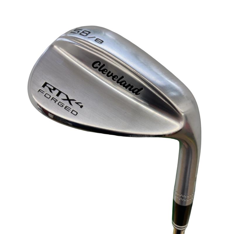 【中古】 クリーブランド Cleveland RTX-4 FORGED 58°/08° ウェッジ WG Dynamic Gold (フレックスS) メンズ 男性用 右利き 右用 Cランク ゴルフクラブ