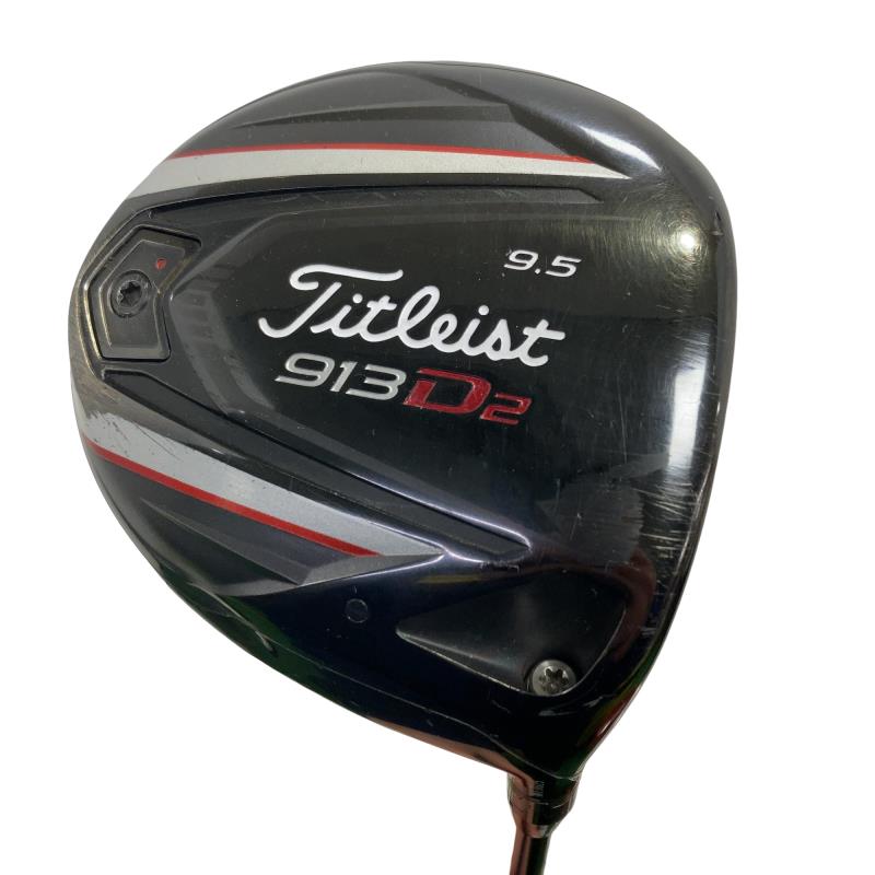 【中古】 タイトリスト 913 D2  9.5° １番ウッド DR Titleist ROMBAX 55 (フレックスS) メンズ 成人男性用 右利き 右用 C位置づける ゴルフ野球クラブ