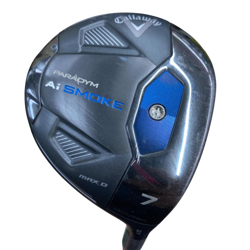 【中古】 キャロウェイ PARADYM Ai SMOKE MAX  7W フェアウェイウッド FW リシャフト (フレックス余分の物) メンズ 成人男性用 右利き 右用 C位置づける ゴルフ野球クラブ