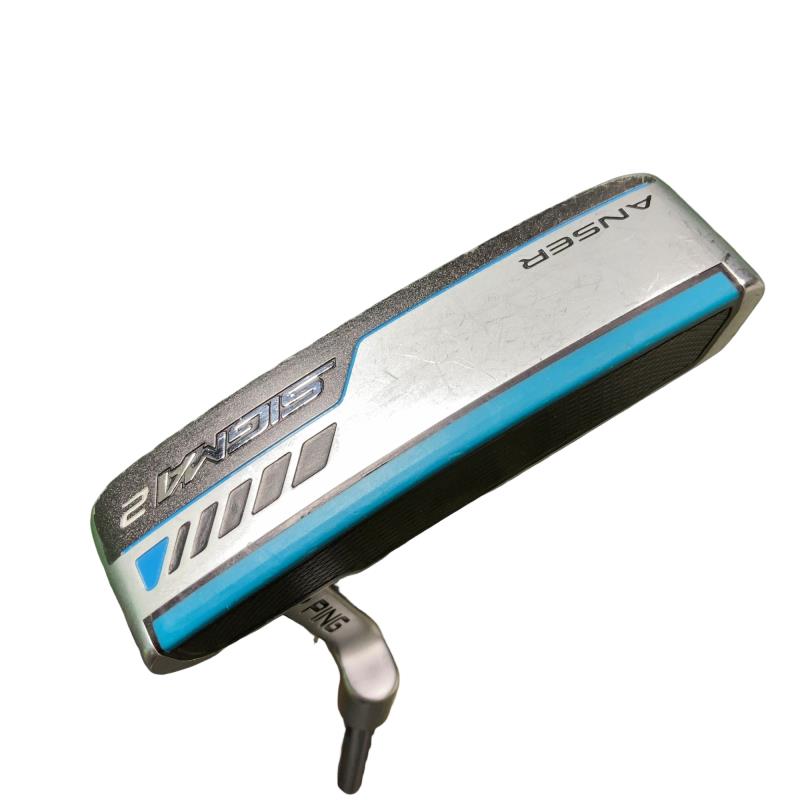 【中古】 ピン SIGMA 2 ANSER プラチナム 34インチ(PP58) パター PT スチール (フレックスその他) メンズ 男性用 右利き 右用 Cランク ゴルフクラブ