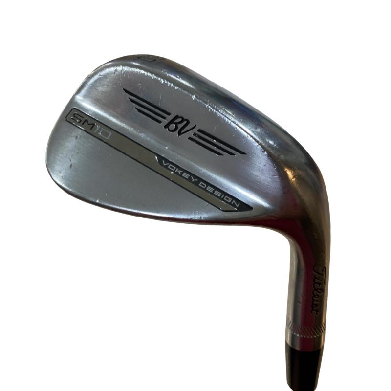 【中古】 タイトリスト VOKEY SPIN MILLED SM10 ツアークロム 50°/08°F ウェッジ WG Dynamic Gold (フレックスS) メンズ 男性用 右利き 右用 Cランク ゴルフクラブ