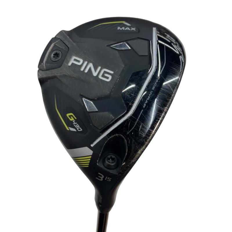 【中古】 ピン G430 MAX 3W フェアウェイウッド FW ALTA J CB BLACK(FW) (フレックスR) メンズ 成人男性用 右利き 右用 C価値づける ゴルフ野球クラブ