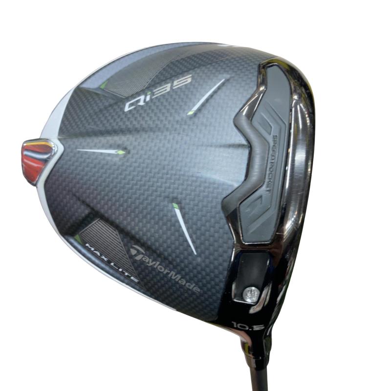 【中古】 テーラーメイド Qi35 MAX LITE 10.5° ドライバー DR AIR SPEEDER TM(Qi35 DR) (フレックスSR) メンズ 男性用 右利き 右用 Cランク ゴルフクラブ