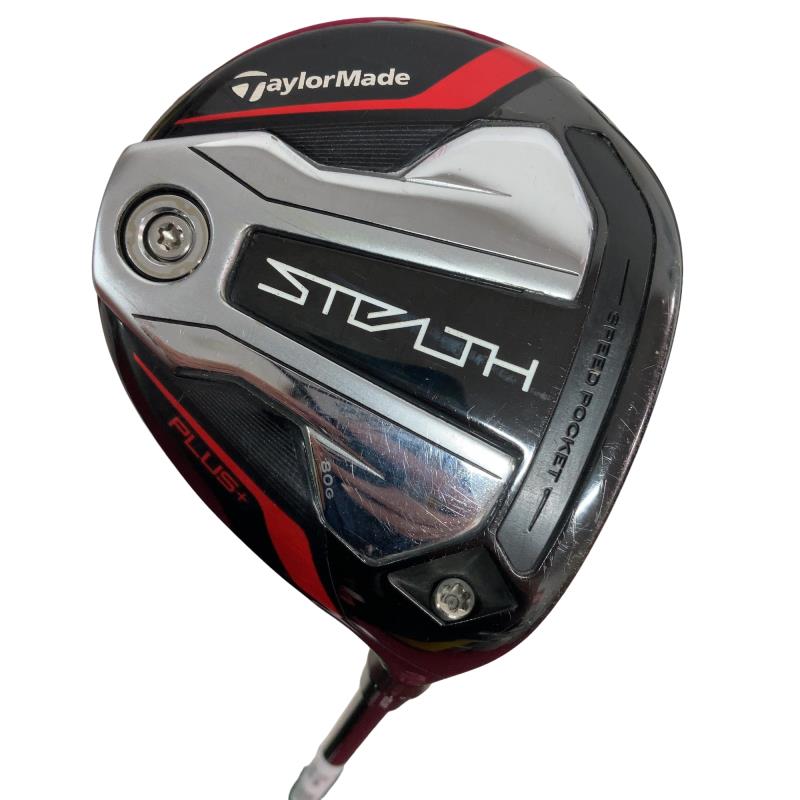 【中古】 テーラーメイド STEALTH PLUS+ 3W フェアウェイウッド FW TENSEI SILVER TM50(STEALTH FW) (フレックスSR) メンズ 男性用 右利き 右用 Cランク ゴルフクラブ