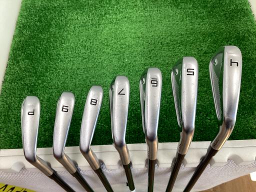 【中古】 仕立て屋お手伝いさん Taylor Made P・7MC(2023) 8S アイアン仕掛ける IR Diamana Thump Iron i95(2023) (フレックスS) メンズ 成人男性用 右利き 右用 C価値づける ゴルフ野球クラブ