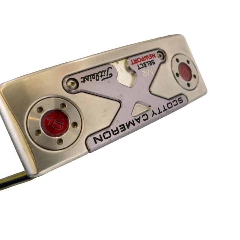 【中古】 タイトリスト SCOTTY CAMERON select NEWPORT M2 MALLET(2016) 34インチ パター PT スチール (フレックスその他) メンズ 男性用 右利き 右用 Cランク ゴルフクラブ