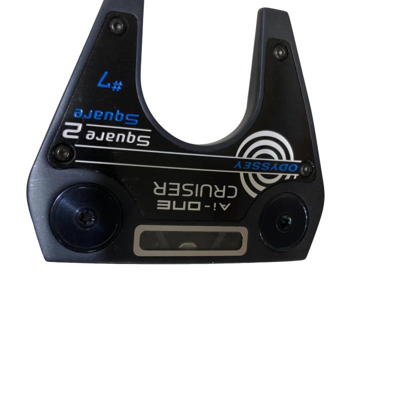 【中古】 オデッセイ Ai-ONE SQUARE 2 SQUARE #7 CRUISER 38インチ パター PT STROKE LAB 140 スチール (フレックスその他) メンズ 男性用 右利き 右用 Bランク ゴルフクラブ