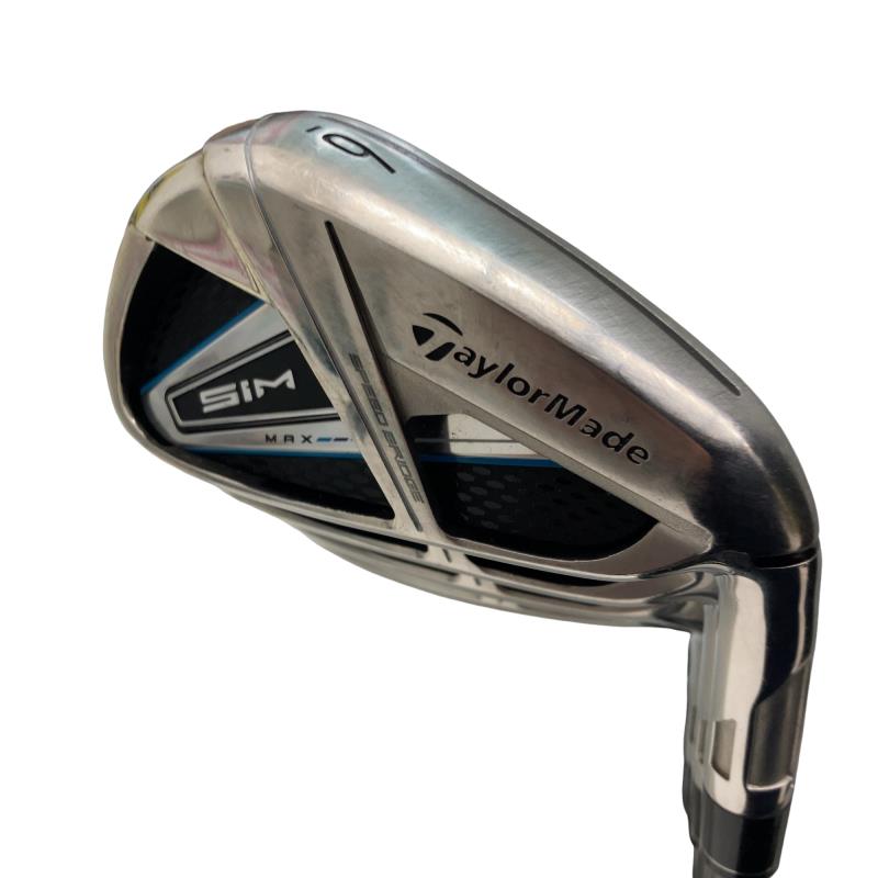 【中古】 仕立て屋御手伝いさん SIM MAX  7S アイアン仕掛ける IR TENSEI BLUE TM60(IR) (フレックスR) メンズ 成人男性用 右利き 右用 C序列付ける ゴルフ野球クラブ