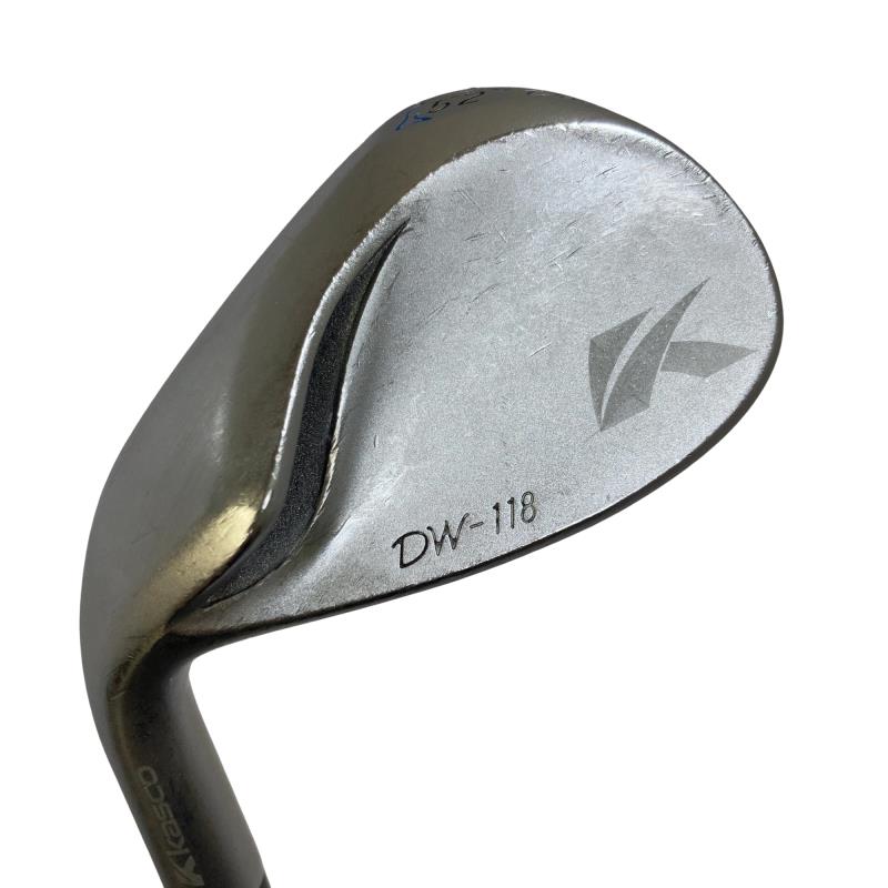 【中古】 キャスコ Dolphin Wedge DW-118 しろがね色 52° レフティ ウェッジ WG Dolphin DP-151 (フレックスS) メンズ 成人男性用 左ぎっちょ レフティ 左用 C位置づける ゴルフ野球クラブ