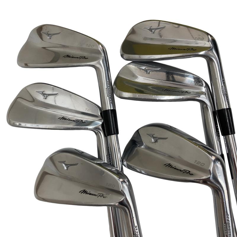 【中古】 ミズノ Mizuno Pro 120 6S アイアン仕掛ける IR 完全無欠特注立て坑 (フレックスS) メンズ 成人男性用 右利き 右用 C序列付ける ゴルフ野球クラブ