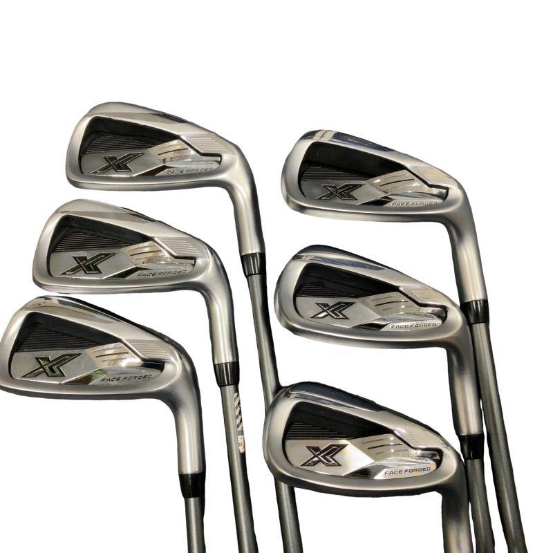 【中古】 ダンロップ XXIO(2024) eks 7S アイアンセット IR Miyazaki AX-3(IR) (フレックスS) メンズ 男性用 右利き 右用 Cランク ゴルフクラブ