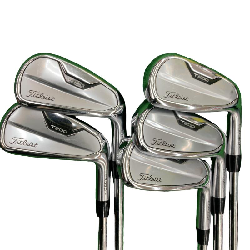 【中古】 タイトリスト Titleist T200(2021) 5S アイアン仕掛ける IR NS PRO 880 AMC (フレックスS) メンズ 成人男性用 右利き 右用 C価値づける ゴルフ野球クラブ