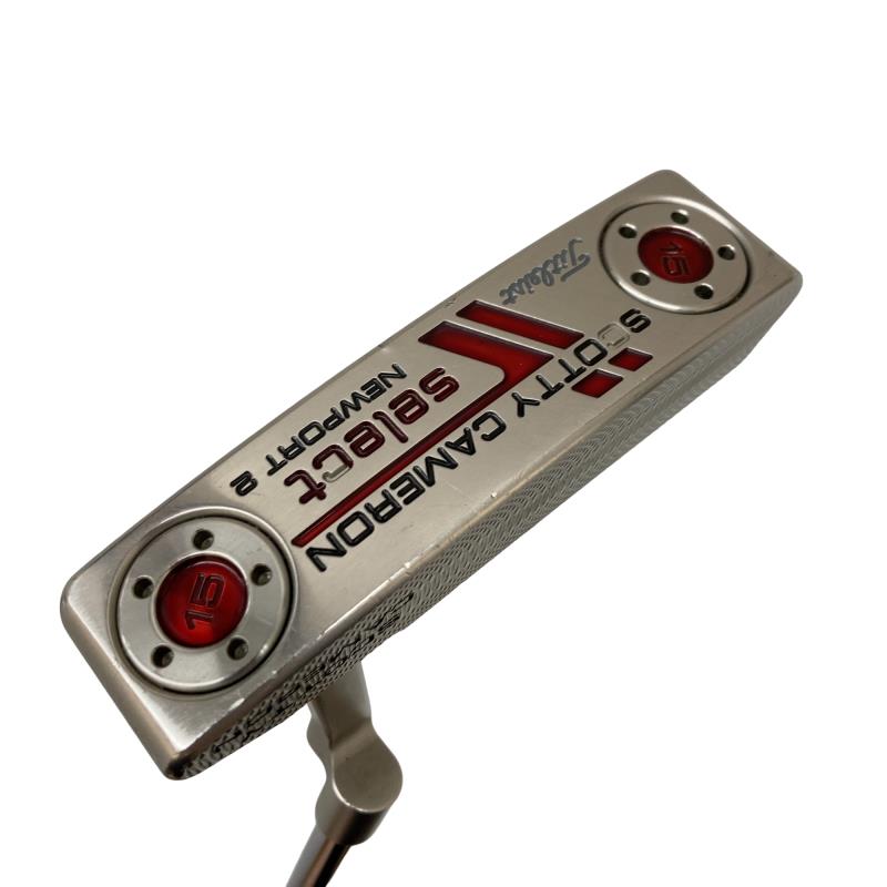 【中古】 タイトリスト SCOTTY CAMERON select NEWPORT 2(2014) 34インチ パター PT スチール (フレックスその他) メンズ 男性用 右利き 右用 Cランク ゴルフクラブ｜ゴルフパートナー 中古クラブ店