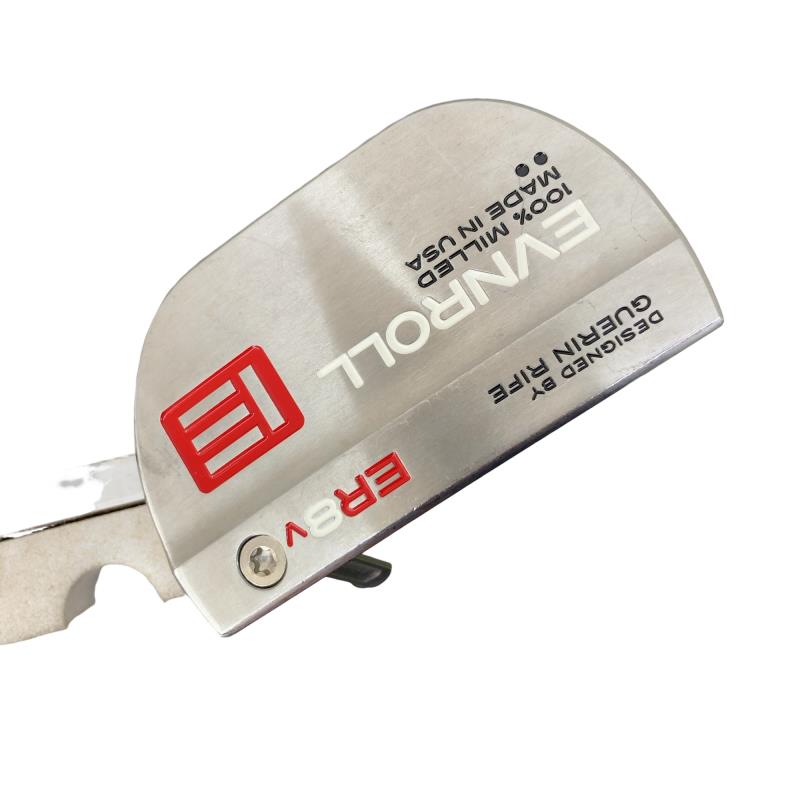【中古】 EVNROLL EVNROLL ER8v(ショートスラント) 34in パター PT スチール写真 (フレックス余分の物) メンズ 成人男性用 右利き 右用 D価値づける ゴルフ野球クラブ