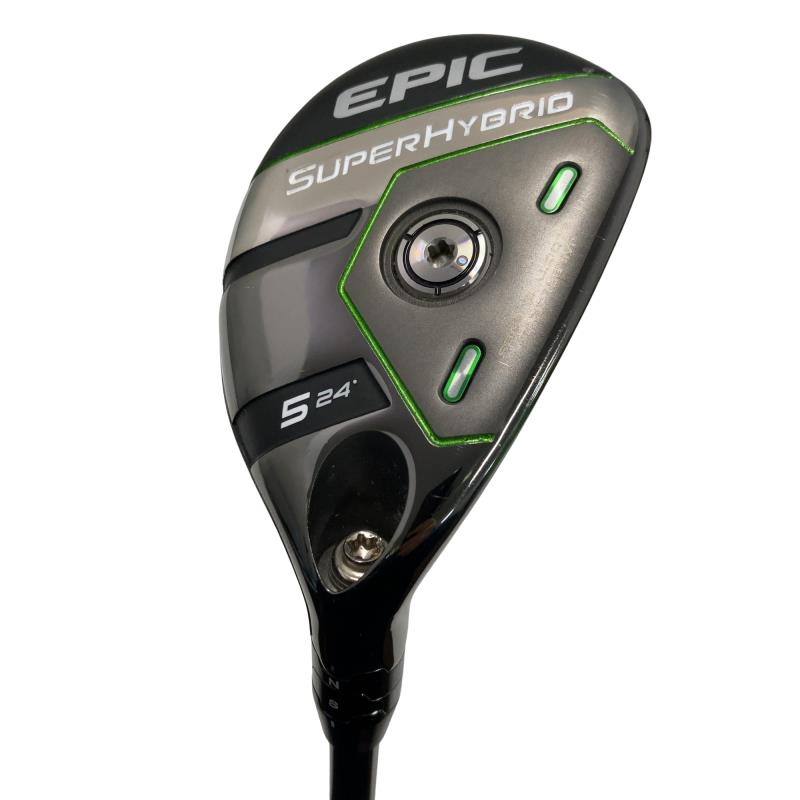 【中古】 キャロウェイ EPIC SUPER HYBRID U5 ユーティリティ UT Diamana 55 for CW(2021 EPIC UT) (フレックスSR) メンズ 男性用 右利き 右用 Cランク ゴルフクラブ