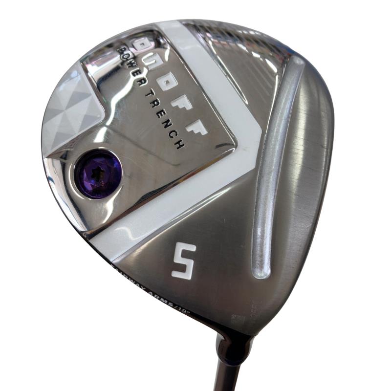 【中古】 ダイワ(グローブライド) ONOFF ARMS(2025) 5W レディース フェアウェイウッド FW SMOOTH KICK LP-425F(パープル) (フレックスL) レディース 亭主もち用 右利き 右用 C位置づける ゴルフ野球クラブ