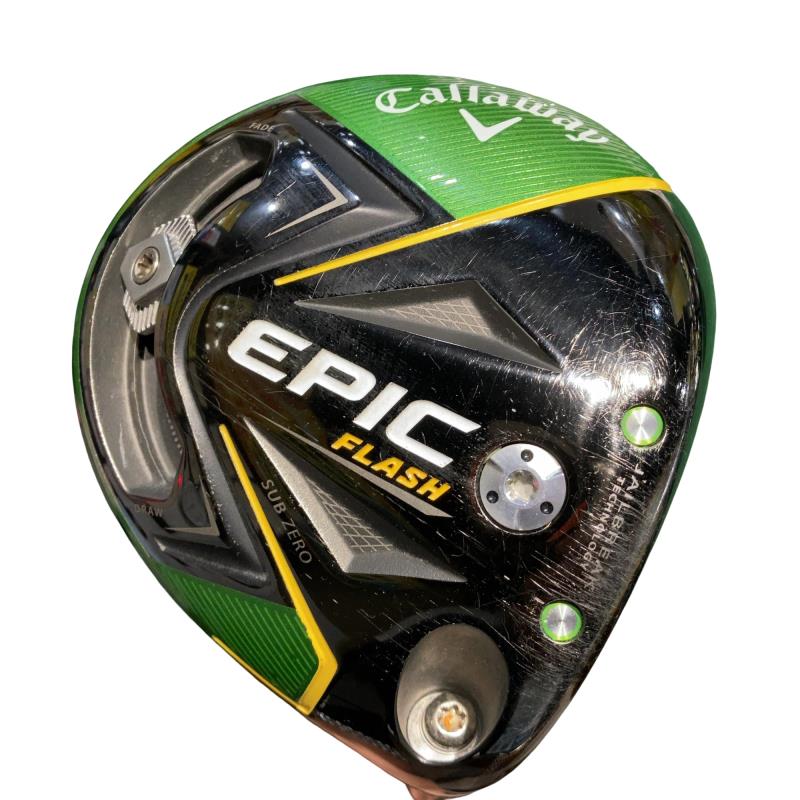 【中古】 キャロウェイ EPIC FLASH SUBZERO  9° １番ウッド DR Tour AD SZ(１番ウッド) (フレックスS) メンズ 成人男性用 右利き 右用 C序列付ける ゴルフ野球クラブ