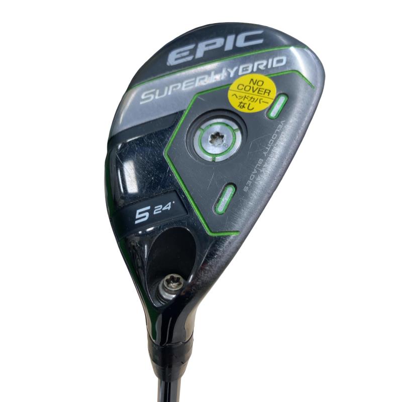 【中古】 キャロウェイ EPIC SUPER HYBRID U5 ありがた味 UT リシャフト (フレックス余分の物) メンズ 成人男性用 右利き 右用 C序列付ける ゴルフ野球クラブ