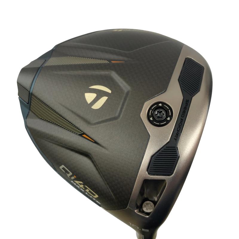 【中古】 テーラーメイド Qi4D MAX LITE 10.5° ドライバー DR REAX MR40(Qi4D DR) (フレックスR) メンズ 男性用 右利き 右用 Aランク ゴルフクラブ