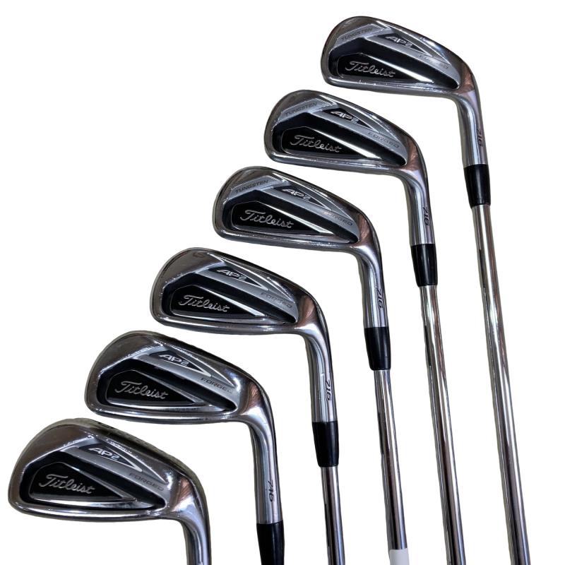 【中古】 タイトリスト Titleist AP2 716 6S アイアン仕掛ける IR NS PRO 950GH (フレックスS) メンズ 成人男性用 右利き 右用 C価値づける ゴルフ野球クラブ