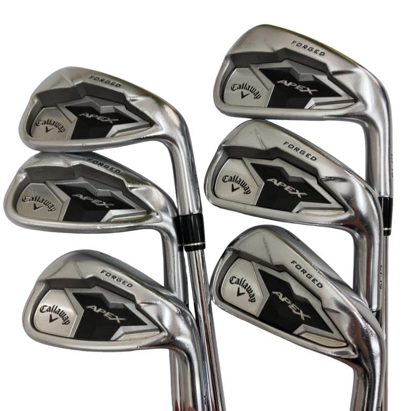 【中古】 キャロウェイ APEX(2019) 6S アイアンセット IR NS PRO MODUS3 TOUR105 (フレックスS) メンズ 男性用 右利き 右用 Cランク ゴルフクラブ