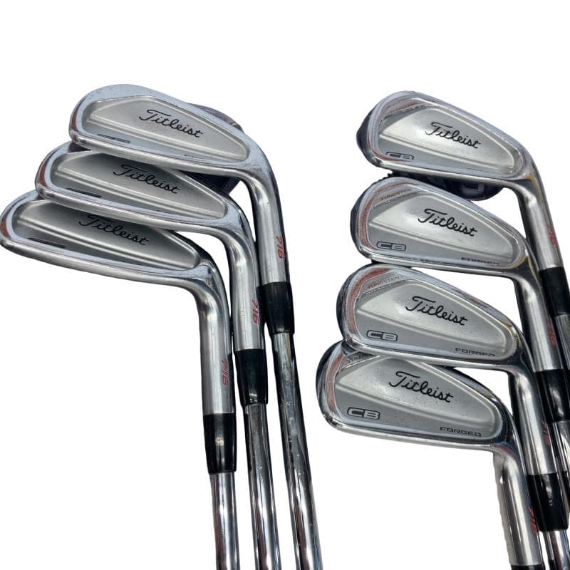 【中古】 タイトリスト Titleist CB 716 8S アイアン書き割り IR NS PRO MODUS3 TOUR120 (フレックスS) メンズ 成人男性用 右利き 右用 C序列付ける ゴルフ野球クラブ