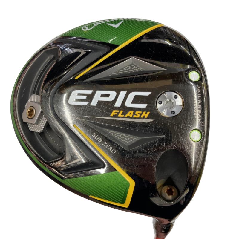 【中古】 キャロウェイ EPIC FLASH SUBZERO  9° １番ウッド DR リシャフト (フレックス余分の物) メンズ 成人男性用 右利き 右用 C位置づける ゴルフ野球クラブ