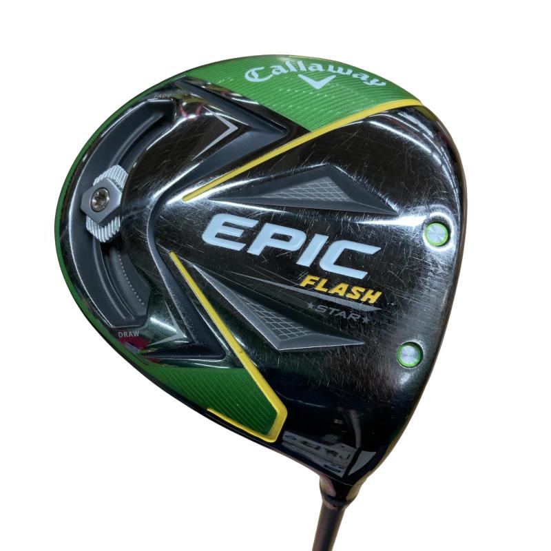【中古】 キャロウェイ EPIC FLASH STAR 9.5° ドライバー DR Speeder EVOLUTION for CW(ドライバー) (フレックスS) メンズ 男性用 右利き 右用 Cランク ゴルフクラブ
