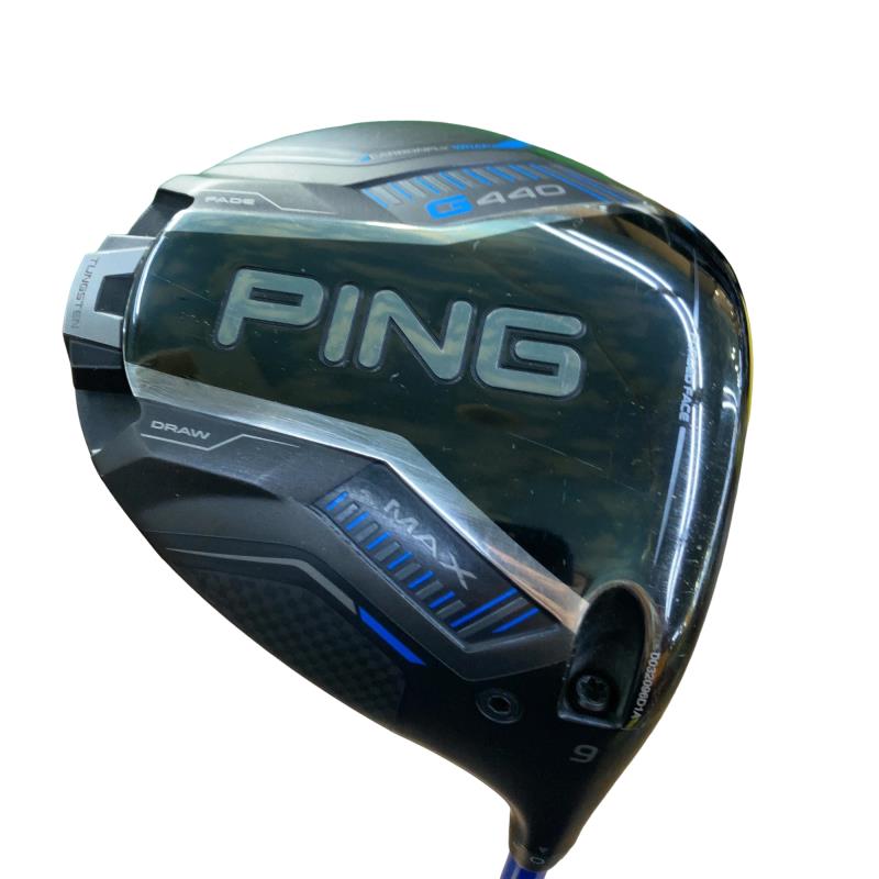 【中古】 ピン G440 MAX  9° １番ウッド DR ALTA J CB BLUE(DR) (フレックスS) メンズ 成人男性用 右利き 右用 C序列付ける ゴルフ野球クラブ