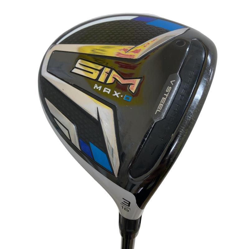 【中古】 テーラーメイド SIM MAX-D 3W フェアウェイウッド FW 純正特注シャフト (フレックスS) メンズ 男性用 右利き 右用 Cランク ゴルフクラブ｜ゴルフパートナー 中古クラブ店