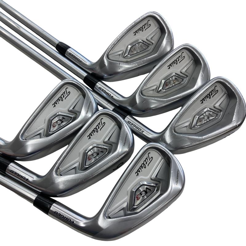 【中古】 タイトリスト Titleist VG3(2018) 7S アイアンセット IR Titleist VG I(2018) (フレックスS) メンズ 男性用 右利き 右用 Cランク ゴルフクラブ|ゴルフパートナー 中古クラブ店