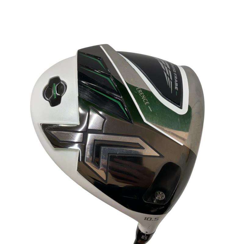 【中古】 ダンロップ XXIO(2022) eks ホワイト 10.5° ドライバー DR Miyazaki AX-2(DR) (フレックスS) メンズ 男性用 右利き 右用 Cランク ゴルフクラブ