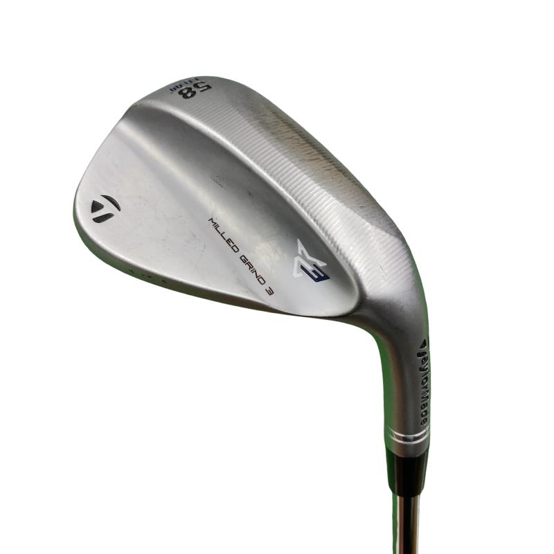 【中古】 テーラーメイド Taylor Made MILLED GRIND 3 58°/08° USA ウェッジ WG Dynamic Gold TOUR ISSUE (フレックスS) メンズ 男性用 右利き 右用 Cランク ゴルフクラブ|ゴルフパートナー 中古クラブ店