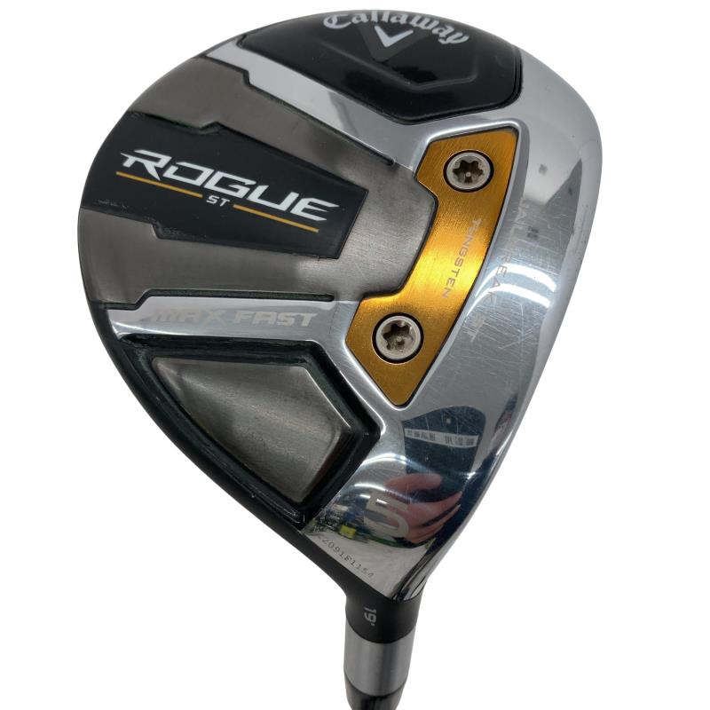 【中古】 キャロウェイ ROGUE ST MAX FAST 5W フェアウェイウッド FW SPEEDER NX 40 for CW(ROGUE ST FW) (フレックスR) メンズ 男性用 右利き 右用 Cランク ゴルフクラブ