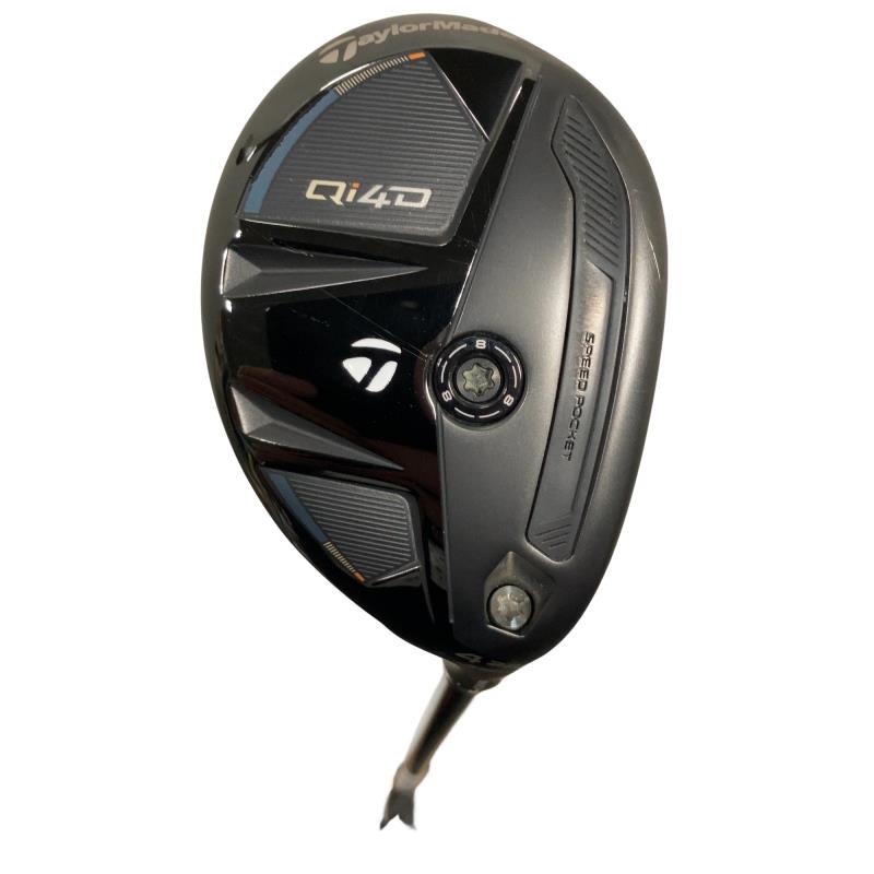 【中古】 テーラーメイド Qi4D U4 ユーティリティ UT REAX 85(Qi4D UT) (フレックスS) メンズ 男性用 右利き 右用 Cランク ゴルフクラブ|ゴルフパートナー 中古クラブ店