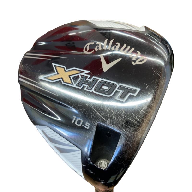 【中古】 キャロウェイ X HOT 10.5° ドライバー DR X HOT 50W(ドライバー) (フレックスR) メンズ 男性用 右利き 右用 Cランク ゴルフクラブ