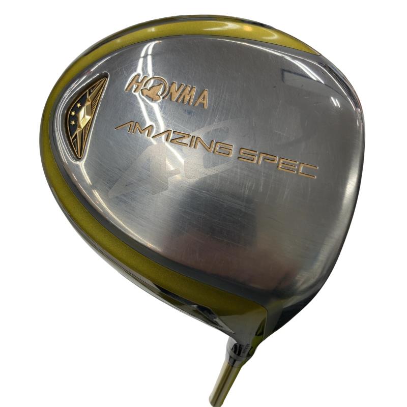 【中古】 本間ゴルフ HONMA AMAZING SPEC 480 11.5°(ゴールド) ドライバー DR 3S ARMRQ6 45(ドライバー) (フレックスR) メンズ 男性用 右利き 右用 Cランク ゴルフクラブ