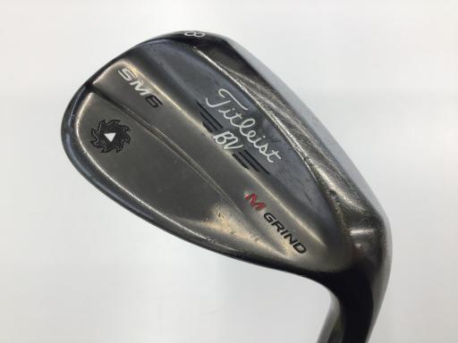 【中古】 タイトリスト VOKEY SPIN MILLED SM6 ジェット機黒いこと 58°/08°M USA ウェッジ WG 純然たる特注矢がら (フレックスS) メンズ 成人男性用 右利き 右用 C位置づける ゴルフ野球クラブ
