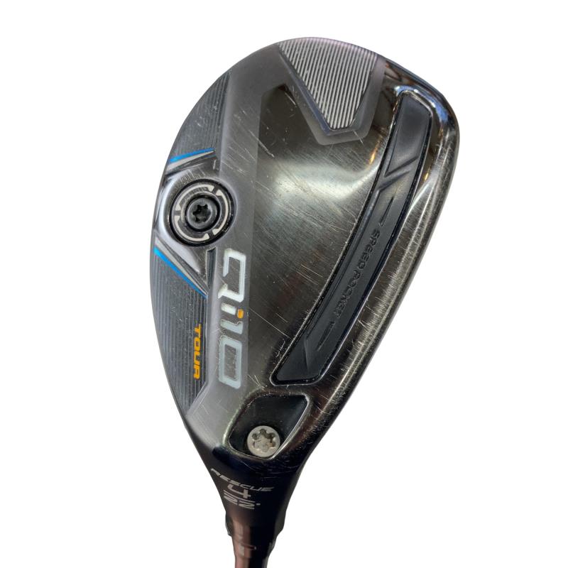 【中古】 テーラーメイド Qi10 TOUR U4 ユーティリティ UT Diamana SILVER TM70(Qi10 UT) (フレックスS) メンズ 男性用 右利き 右用 Cランク ゴルフクラブ