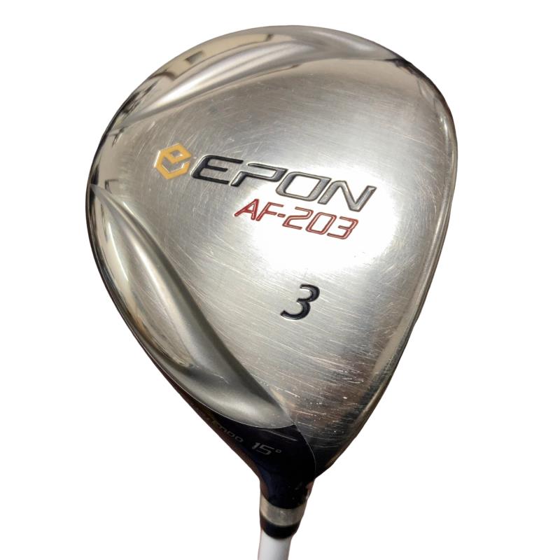【中古】 エポンゴルフ株式会社 EPON AF-203 3W フェアウェイウッド FW リシャフト (フレックス余分の物) メンズ 成人男性用 右利き 右用 C位置づける ゴルフ野球クラブ