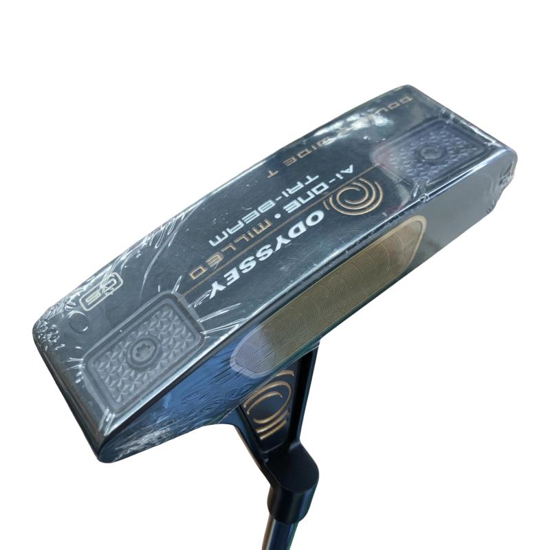 【中古】 オデッセイ Ai-ONE・MILLED TRI-BEAM DOUBLE WIDE T CS 34インチ パター PT STROKE LAB 90 スチール (フレックスその他) メンズ 男性用 右利き 右用 Nランク ゴルフクラブ