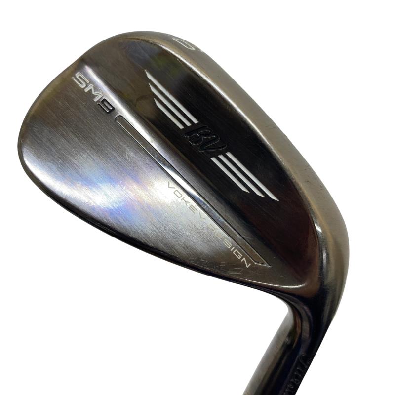 【中古】 タイトリスト VOKEY SPIN MILLED SM9 ブラッシュドスチール 50°/12°F ウェッジ WG 純正特注シャフト (フレックスS) メンズ 男性用 右利き 右用 Cランク ゴルフクラブ